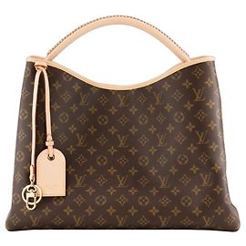 LOUIS VUITTON - Sac à épaule Again Louis Vuitton en toile enduite monogrammée
