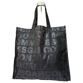 Comme Des Garcons Borsa Tote Market Vintage Comme des Garçons in nylon nero