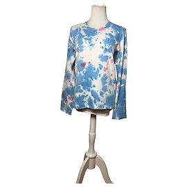 Comme Des Garcons Vintage Comme des Garçons Langarm T-Shirt Hellblau Rosa S