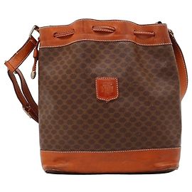 Céline Borsa a Secchiello Celine Monogram in Pelle Marrone