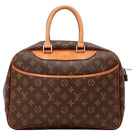 Borsa Louis Vuitton Monogram Speedy 30 in pelle marrone