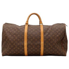 Borsa da viaggio Louis Vuitton Keepall 55 Monogram Canvas