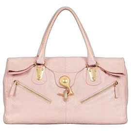 Sac Tote Valentino en cuir rose - Occasion