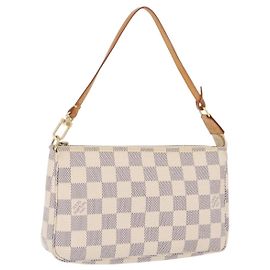LOUIS VUITTON Damier Azur Pochette Accessoires Pouch N41207 LV