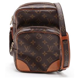 Bolso de hombro Louis Vuitton Monogram Amazon de piel