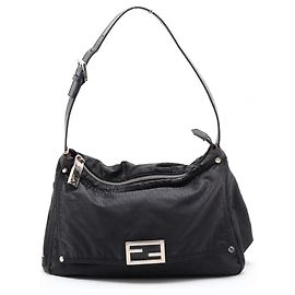 Borsa a tracolla Fendi Zucchino Mamma Bucket Baguette