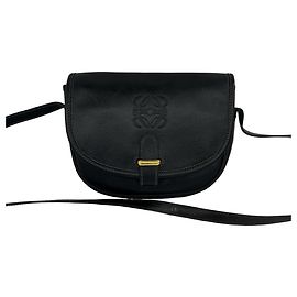 Borsa a tracolla in pelle Loewe Vintage Anagram Logo