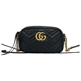 Borsa a tracolla Gucci GG Marmont in pelle matelassé