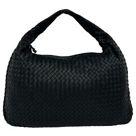 Borsa semi-spalla in pelle Intrecciato Bottega Veneta