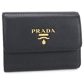 Cartera Prada Tri-fold 1MH025 en Black