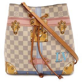 Borsa a tracolla Louis Vuitton Damier Azur NeoNoe