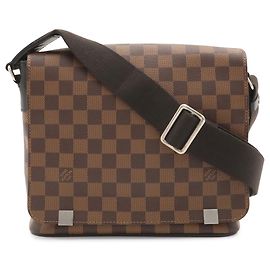 Borsa a tracolla Louis Vuitton Damier District PM NM