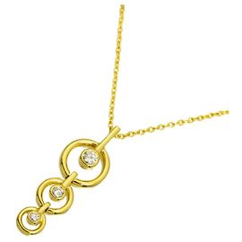 Christian Dior Halskette aus 18K Gelbgold