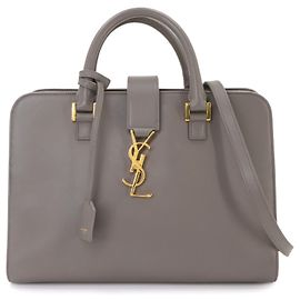 Autre Marque Saint Laurent Monogram Cabas 2-way Hand-/Schultertasche