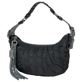 Borsa a tracolla Coach Signature Fringe Nylon
