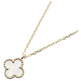 Van Cleef & Arpels Sweet Alhambra Halskette aus Perlmutt