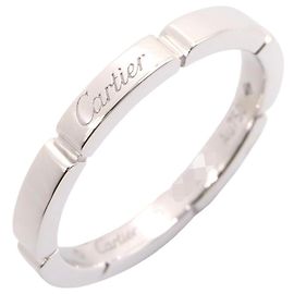 Bague anneau Cartier Maillon Panthère en or blanc 18K