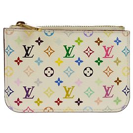 Louis Vuitton Pochette clés NM Monogram Multicolor Canvas NM