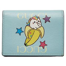 Billetera bi-fold Gucci Bananya