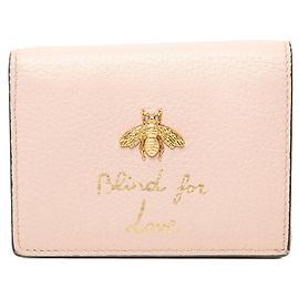 Portafoglio corto Gucci Animalier Bee