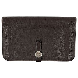 Hermès Cartera larga Hermes Dogon GM