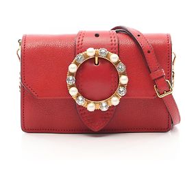 Borsa a tracolla Miu Miu Bejeweled