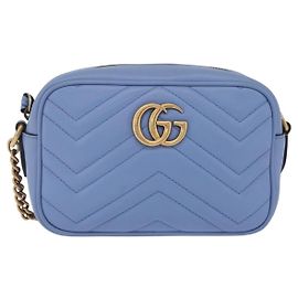 Gucci GG Marmont Matelassé Patent Small