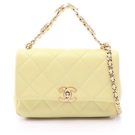 Bolsa Chanel Matelassé Yellow