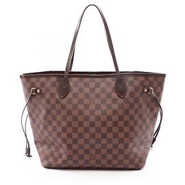 Borsa Tote Louis Vuitton Neverfull MM Damier Ebene