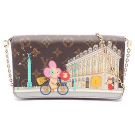 Louis Vuitton Pochette Felicie Monogram Vivienne Shoulder Bag