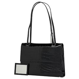 Borsa a tracolla Gucci in pelle nera