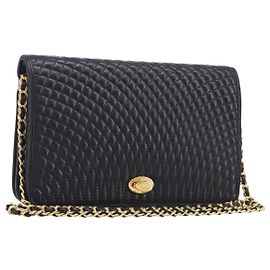 Bally Vintage Chain Quilted Leather