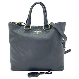 Sac cabas convertible Prada Vitello Daino Vitello Daino Large