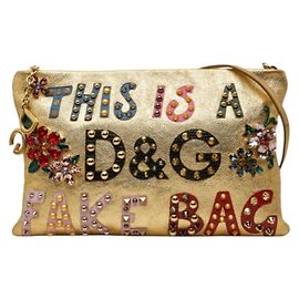 Borsa a pochette Dolce & Gabbana Bijou Studded