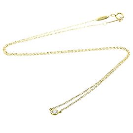 Tiffany & Co. Elsa Peretti Pendente Diamonds By The Yard Oro Rosa 18K con Diamante a Goccia