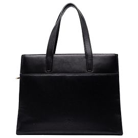 Borsa Satchel Anagram LOEWE in pelle nera