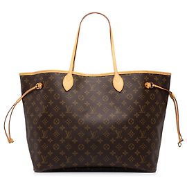 Bolso Tote Louis Vuitton Monogram Neverfull GM Marrón