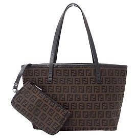 Borsa Tote Fendi Zucchino Canvas
