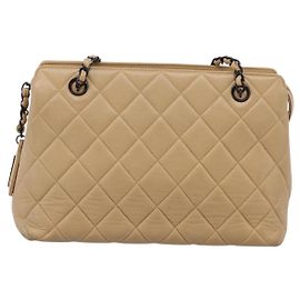 Chanel City Shopping Quilted Caviar Large