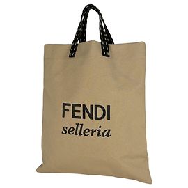 Fendi Selleria Canvas Tote Bag