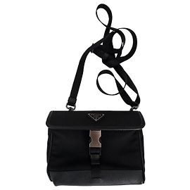 Prada Borsa a Tracolla Re-Nylon Nero