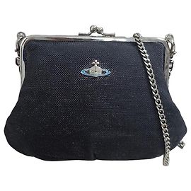 Borsa Vivienne Westwood Granny Blu Navy