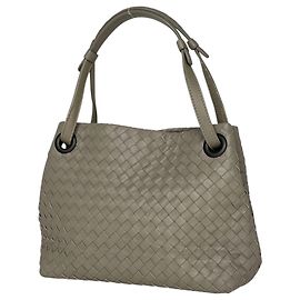 Bolso Bottega Veneta de piel Intrecciato beige