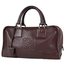 Bolso de mano de piel Loewe Amazona 28