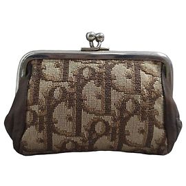 Christian Dior Oblique Jacquard Coin Purse