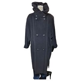 Casaco Longo Oversize Vintage Max Mara - Lã & Cachemire Piacenza (T. 42 / L)