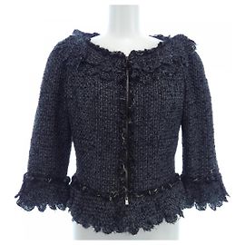 Chaqueta sin cuello Chanel