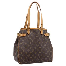 LOUIS VUITTON Monogram Batignolles Vertical Tote Bag M51153 LV