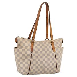 LOUIS VUITTON Damier Azur Totally MM Tote Bag N51262 LV