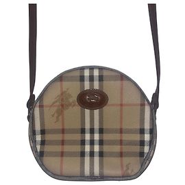 Borsa a tracolla rotonda Burberry Nova Check
